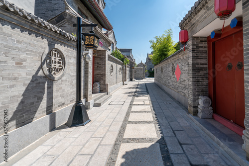 Chinese classical courtyard architecture landscape photo