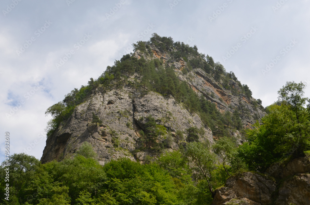 rocks of Chegem gorge