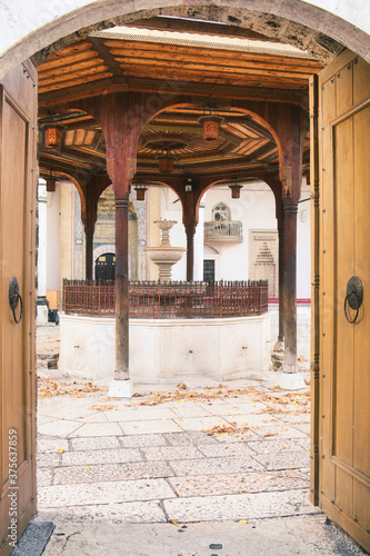 The old mosque in the old Bascarsija in Sarajevo, Bosnia and Herzegovina