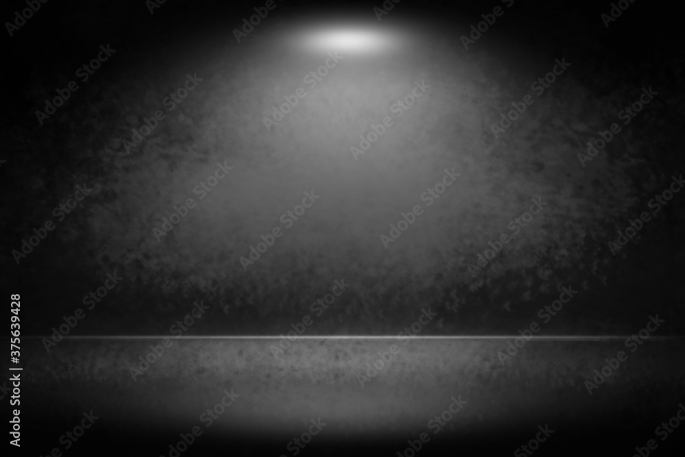 Black, dark and gray abstract wall and studio used for background and display your product Black, dark and gray abstract wall and studio used for background and display your product