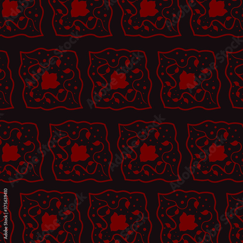 Indonesian batik: is a wax-resistant staining technique that is applied to all fabrics, or fabrics made using this technique originated in Indonesia. Batik is made both by drawing dots and lines