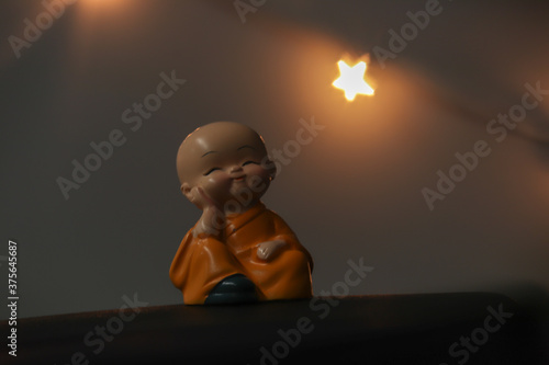 Buddhist monk doll