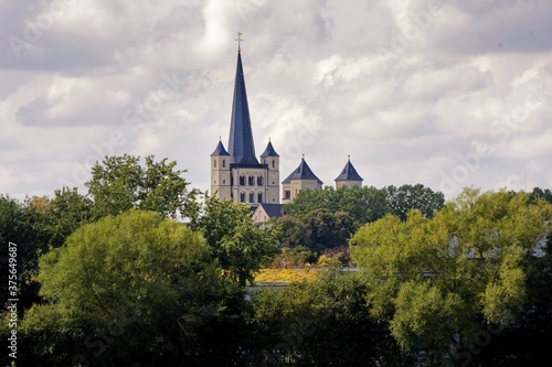 historical Brauweiler Abbey  a former Benedictine monastery located at Brauweiler near Cologne