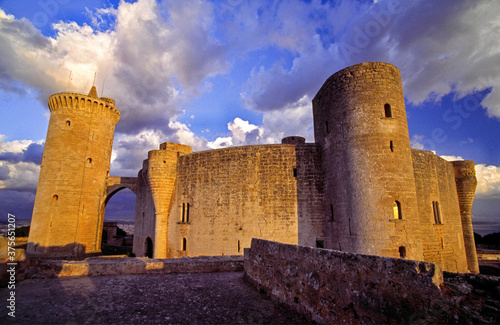 SPAIN (Palma de Mallorca) Castillo de Bellver(s.XIV)