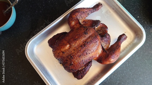BBQ Smoked Chicken in Aluminium Tray