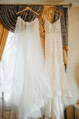 white wedding dress