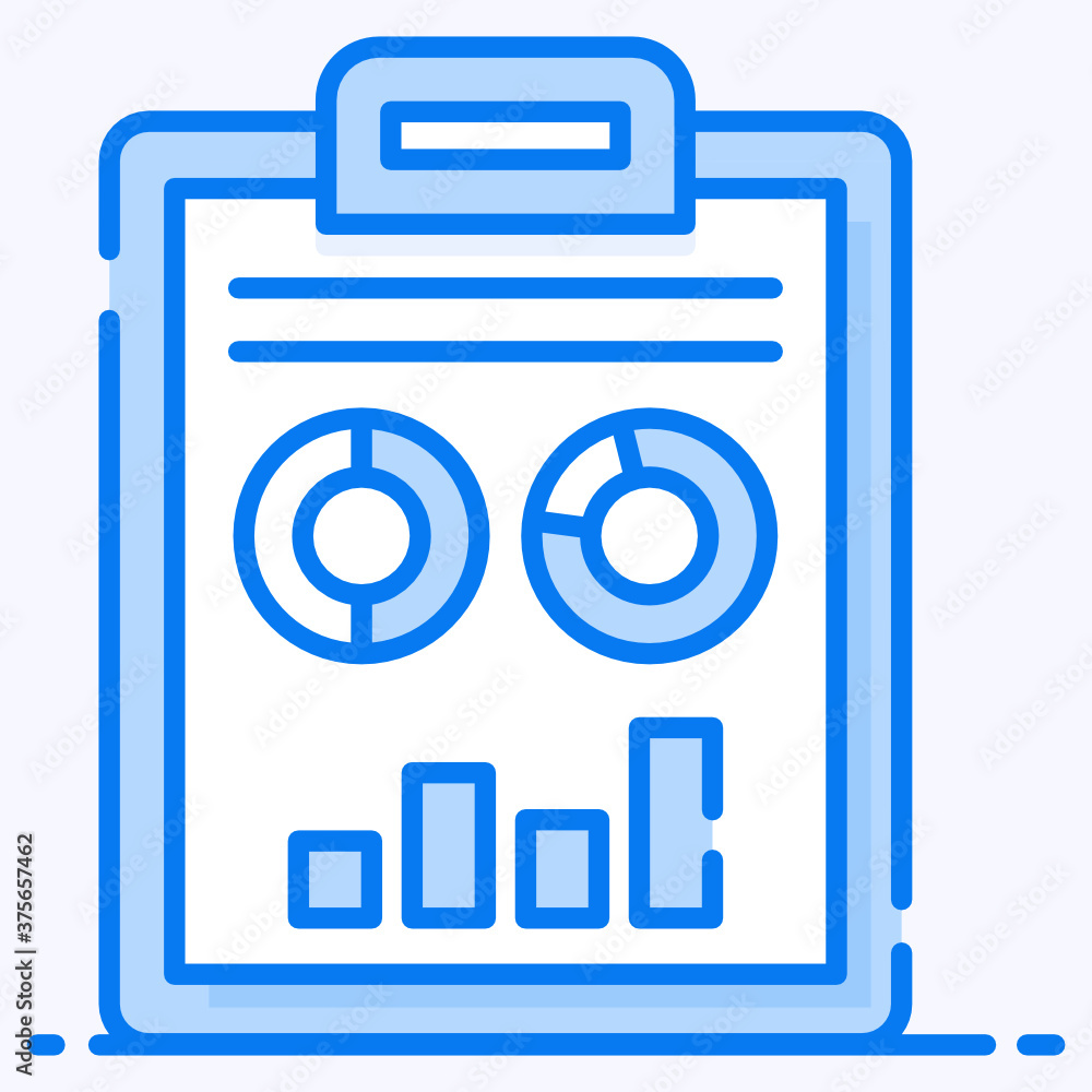 A icon design of financial reporting concept style, information report
A icon design of financial reporting concept style, information report