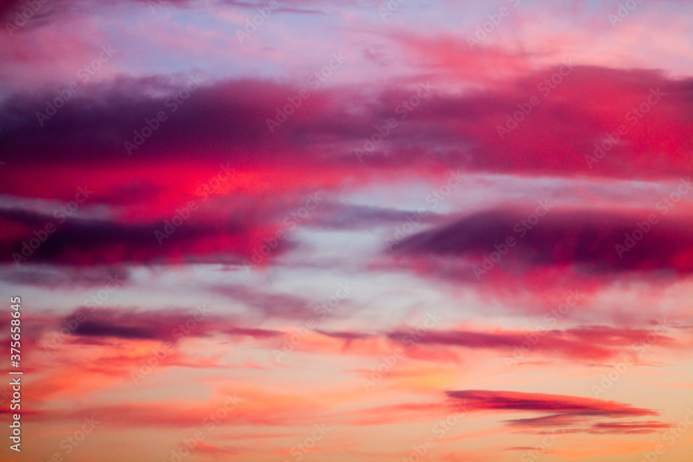 Pink cloud sunsewt