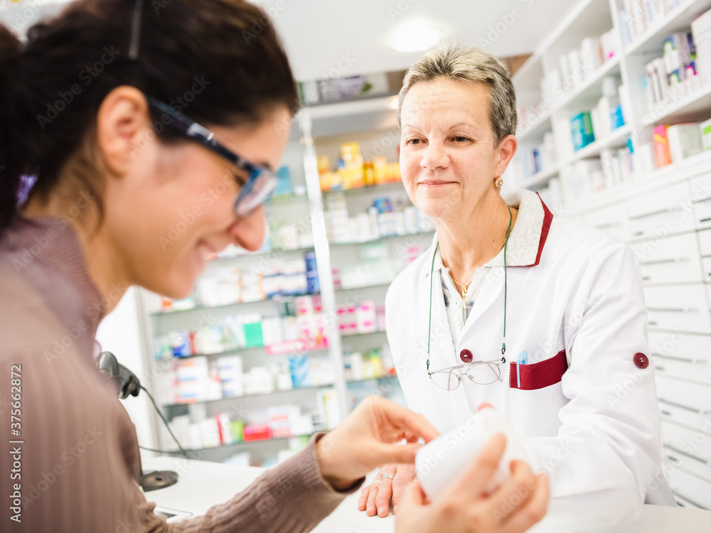 Doctors pharmacists at work Doctors pharmacists at work