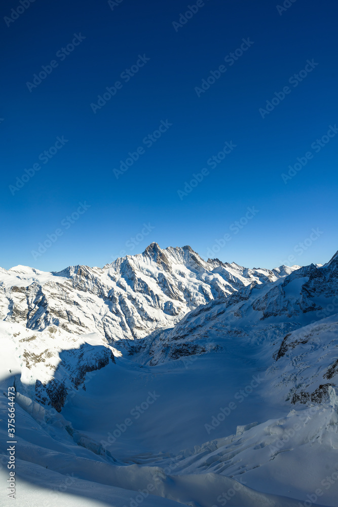 Schreckhorn mountain peak Schreckhorn mountain peak