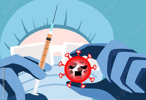 Chemist test vaccine eliminate virus