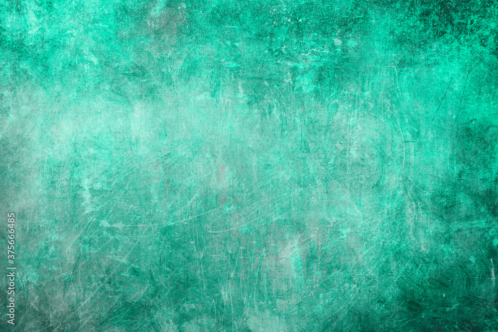 Green scraped grungy background