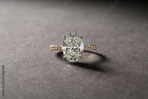 Oval Diamond Ring