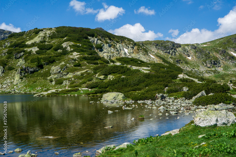 Photo of one of the seven Rila lakes.