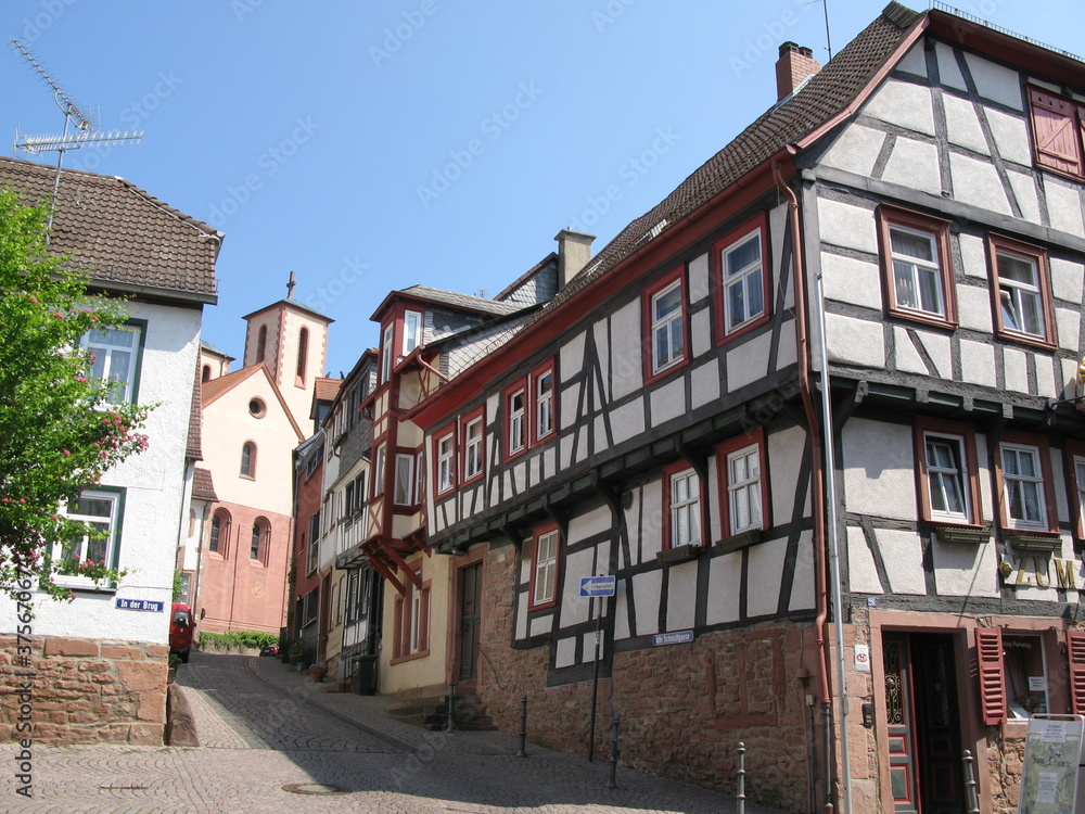 Fachwerkhäuser Barbarossastadt Gelnhausen