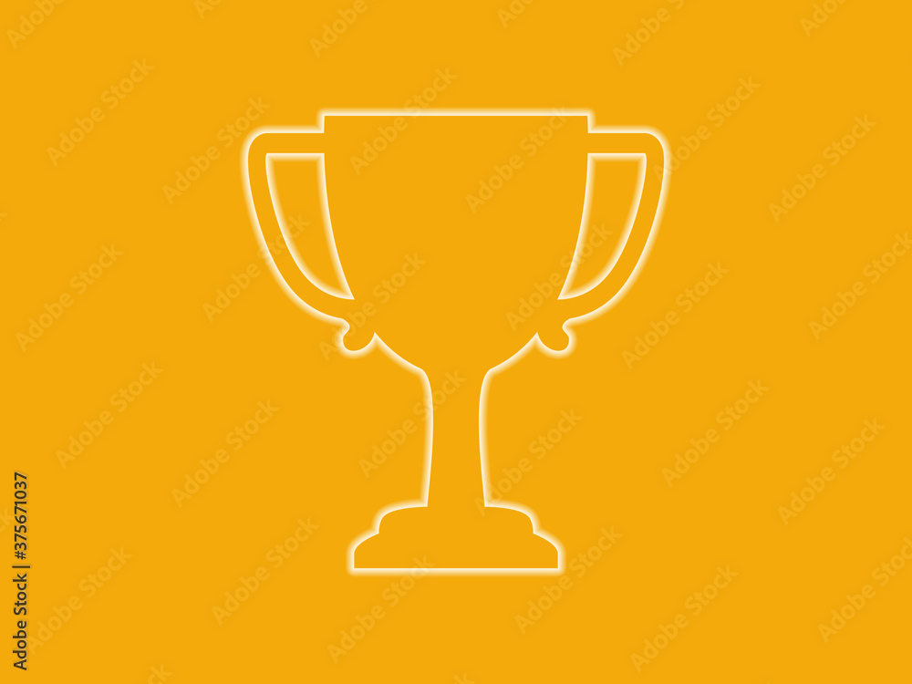 Gold trophy Gold trophy