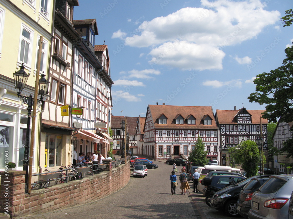 Marktplatz Barbarossastadt Gelnhausen