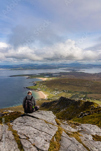 Slievemore Achill Island, County Mayo, Ireland, Wild Atlantic Way photo