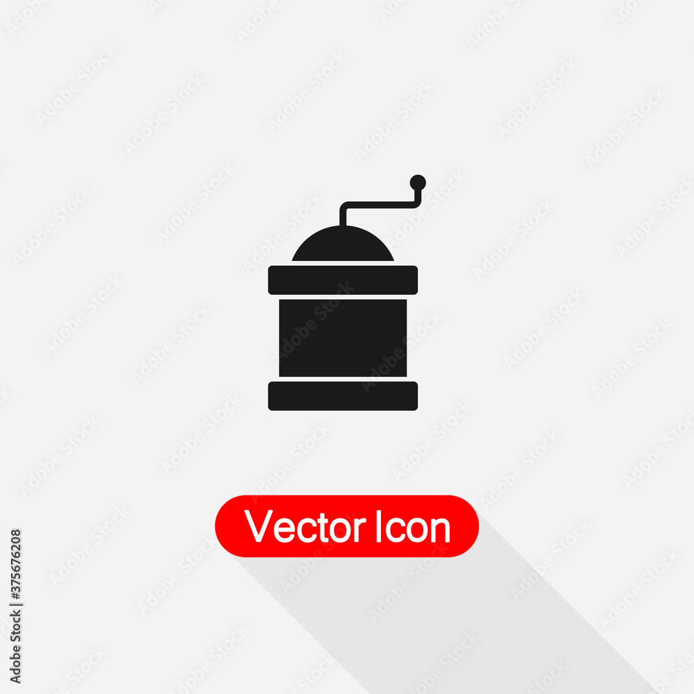 Coffee Grinder Icon Vector Illustration Eps10 Coffee Grinder Icon Vector Illustration Eps10