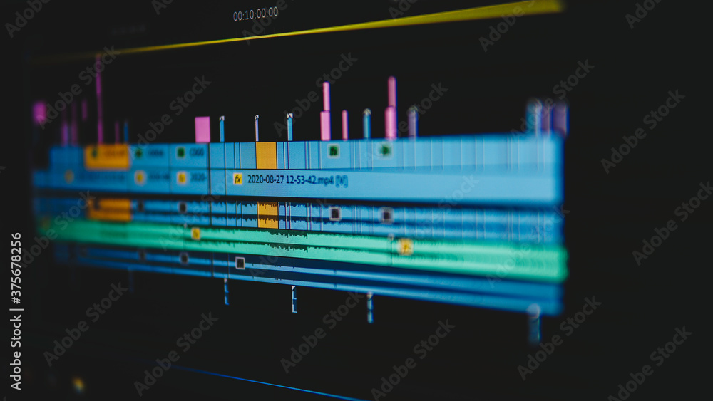 Fototapeta premium Video Editing