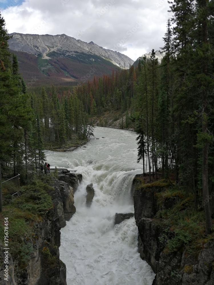 Sunwapta Falls Sunwapta Falls