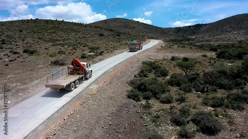 Wind power construction, air mills construcction 
 photo