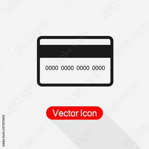 Credit Card Icon Vector Illustration Eps10