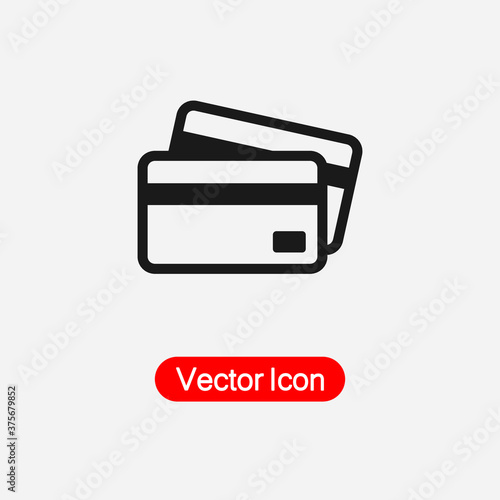 Credit Card Icon Vector Illustration Eps10