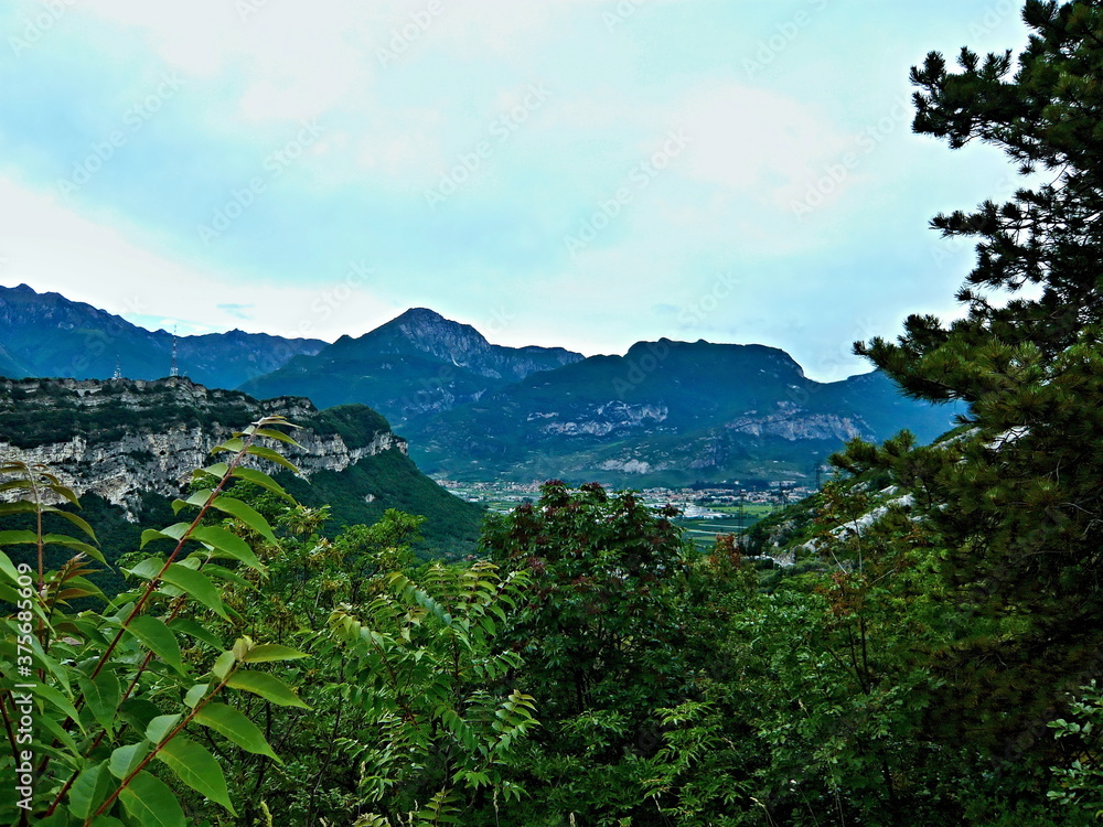 Italy-view of the mountain Brione