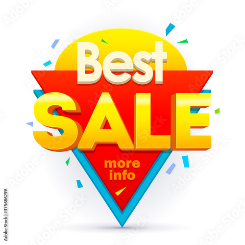 Sale banner, badges, design vector illustration. Badges vector discount.