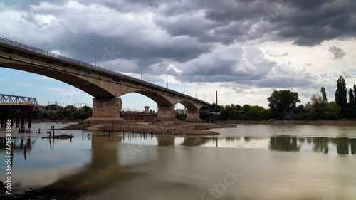 bridge over the Kuban river, Krasnodar 