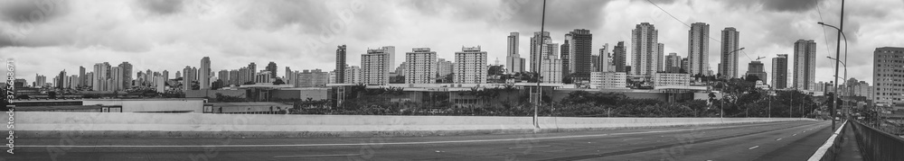 Bairro da Mooca / São Paulo, visto à partir do viaduto Cap. Pachêco e Chaves