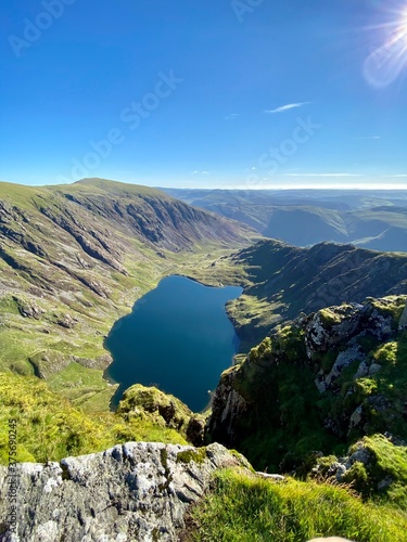 Cadair Idris mountain in North Wales, part of Snowdonia National Park and close to the Mach Loop photo