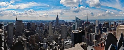 Photography Aerial view of New York