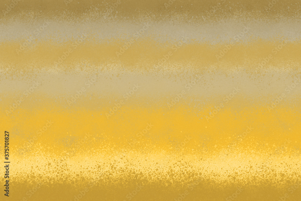 Gold spray paint ink texture. Graffiti painting on the wall. Street art and vandalism. Digitally airbrushed paper background. Gold spray paint ink texture. Graffiti painting on the wall. Street art and vandalism. Digitally airbrushed paper background.