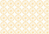 golden abstract ornamental geometric seamless pattern.luxury background and texture