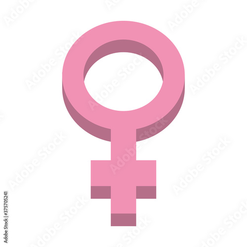breast cancer awareness, symbol gender female isolated icon