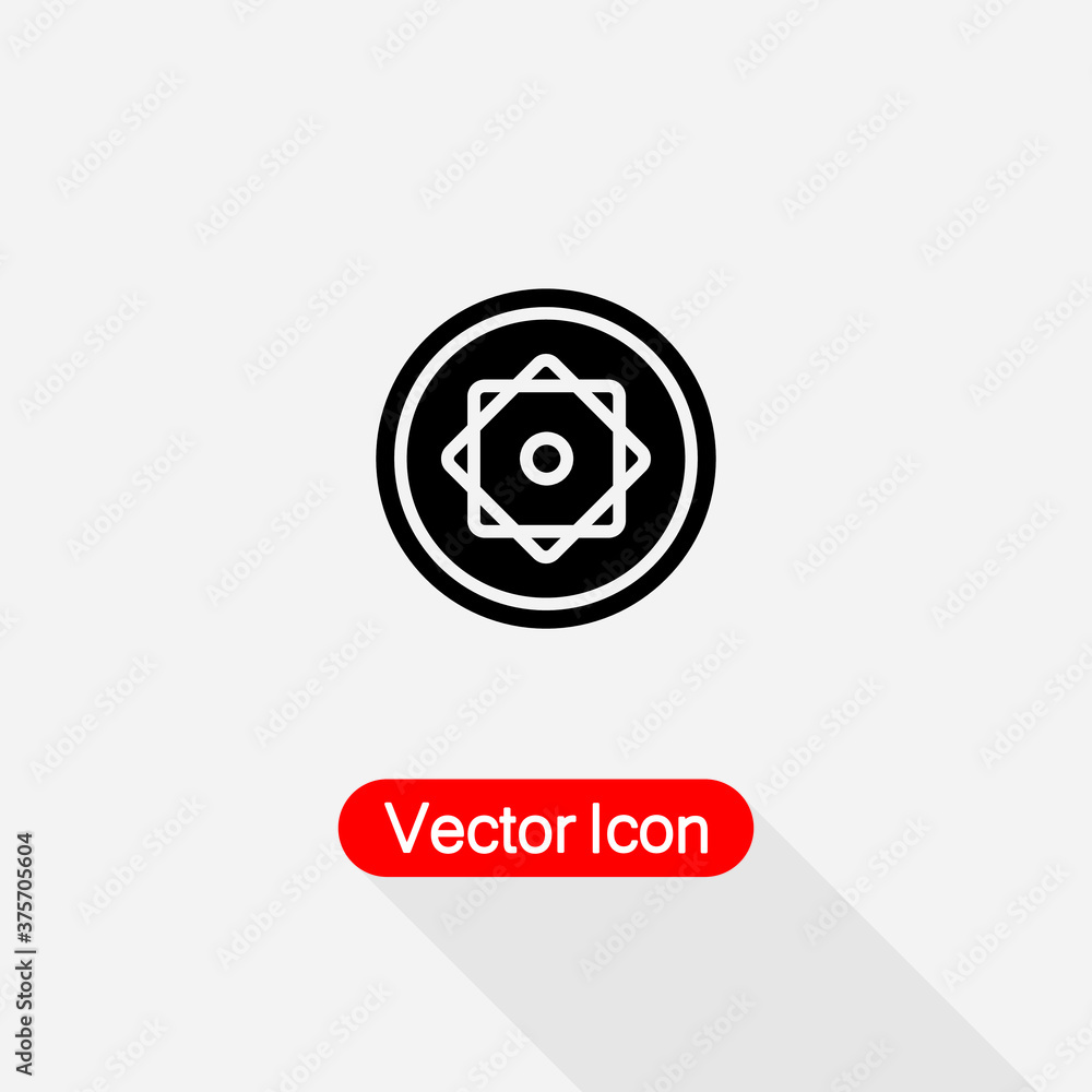 Rub el hizb Icon Vector Illustration Eps10 Rub el hizb Icon Vector Illustration Eps10