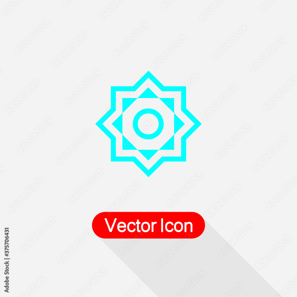 Rub el hizb Icon Vector Illustration Eps10 Rub el hizb Icon Vector Illustration Eps10