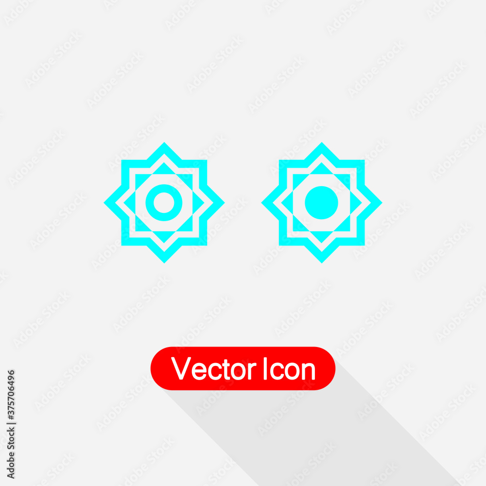 Rub el hizb Icon Vector Illustration Eps10 Rub el hizb Icon Vector Illustration Eps10