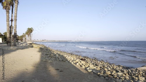 Static video of Ventura Beach Front in Ventura, California.