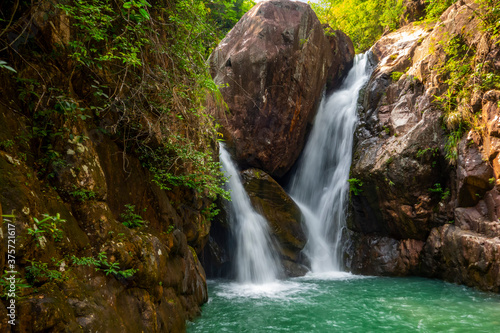 Waterfalls in baishuizhai scenic spot, Guangzhou, China