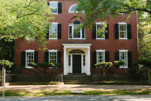 Federalist Architecture in Downtown Salem, Massachusetts, USA photo