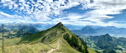 Panorama pic du Marcelly haute savoie