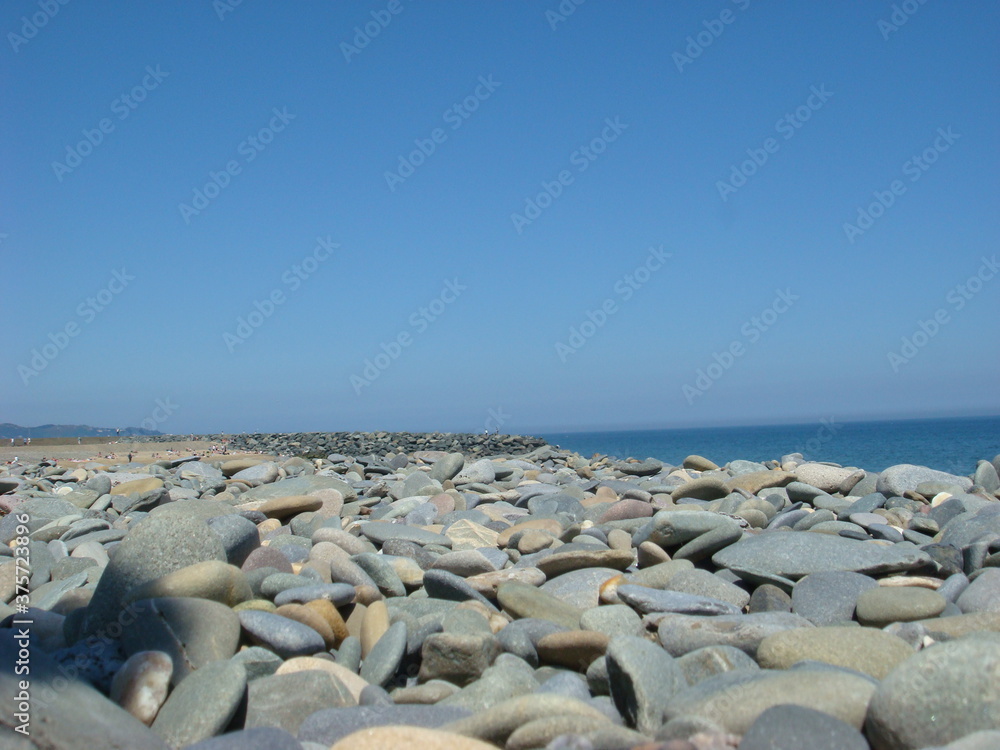 beach and sea