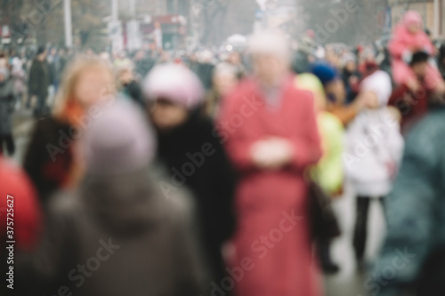Wallpaper Mural a lot of people Torontodigital.ca