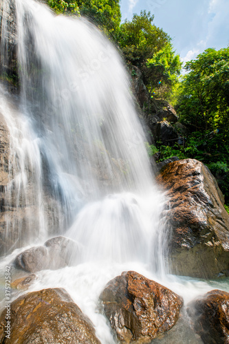 Waterfalls in baishuizhai scenic spot  Guangzhou  China