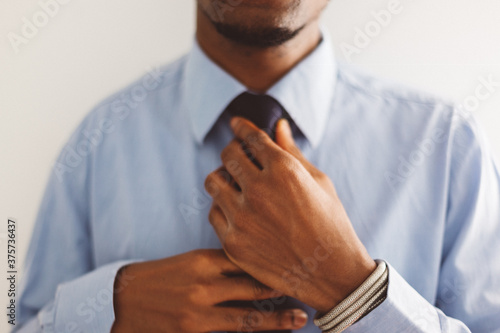 Young Black Businessman photo