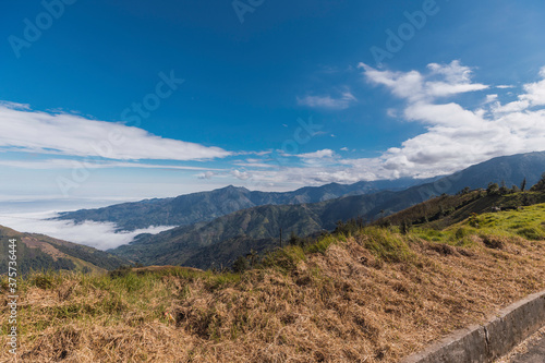 Landscapes of the Bolivar province via the Ecuadorian coast at an altitude of more than 3000 meters of altitude
