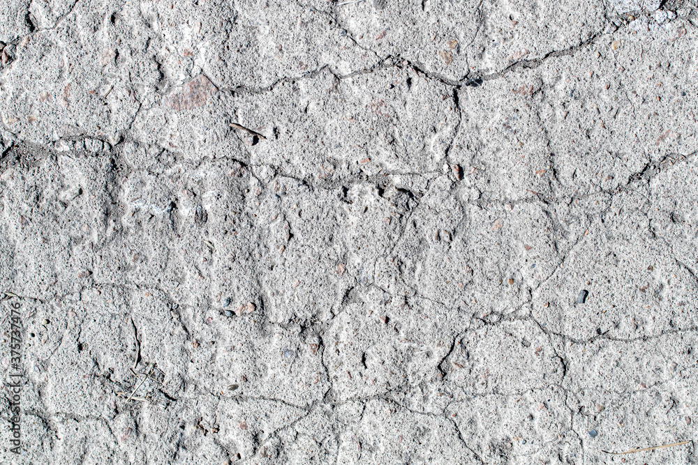 Background, texture, concrete of the old floor with cracks. Background, texture, concrete of the old floor with cracks.
